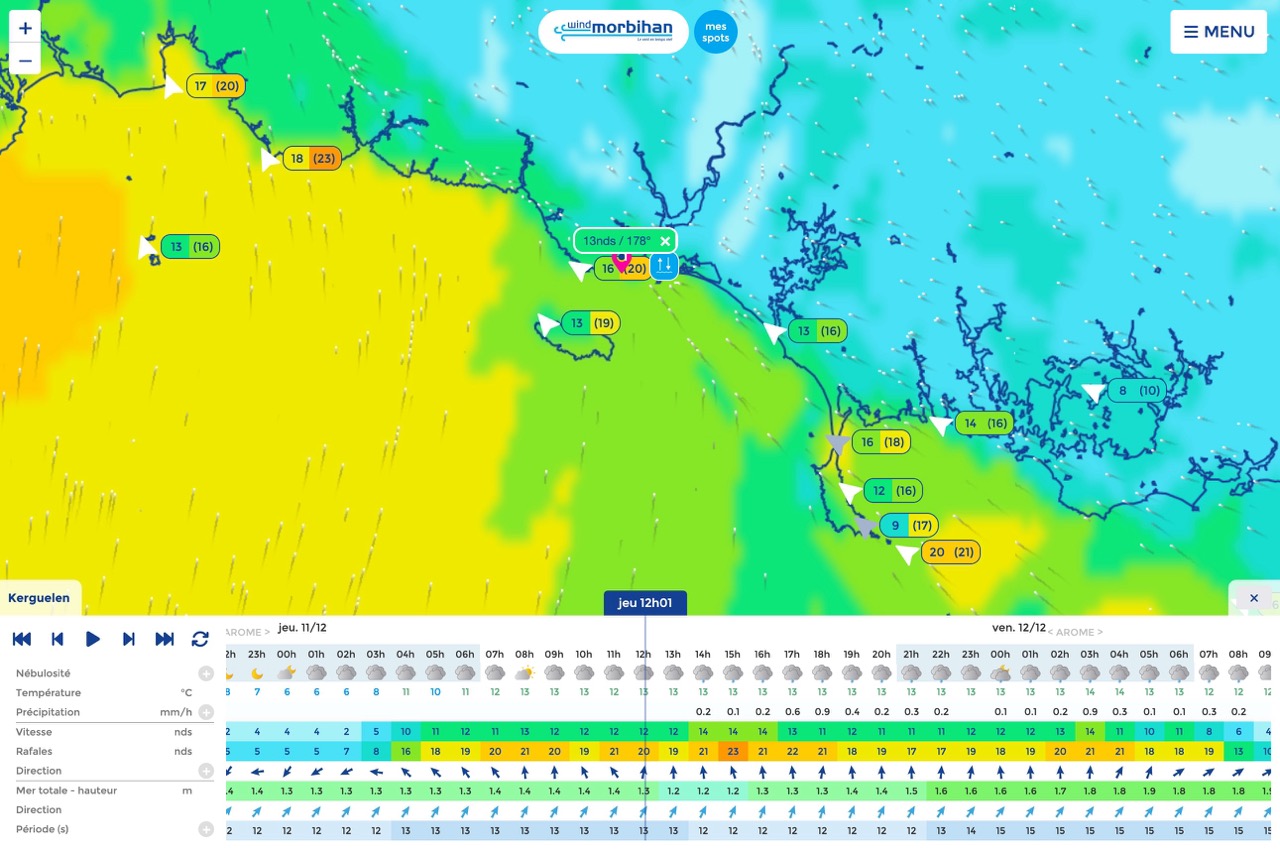Kergelen - Voile légère
